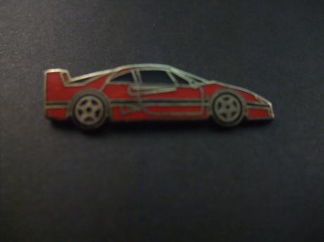 Ferrari F50 supersportauto ( opvolger van de F40 ) rood